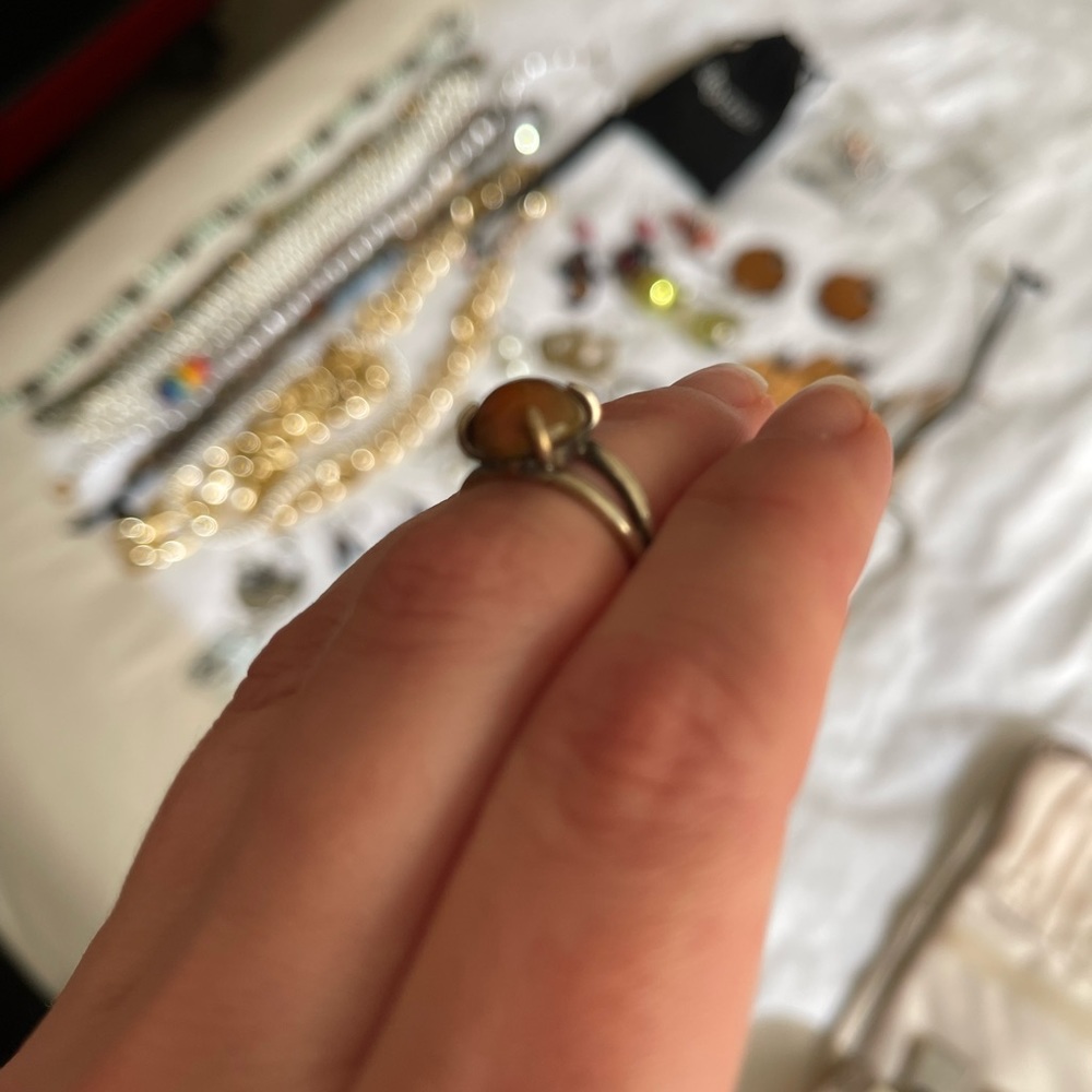 Black Opal Ring - image 3